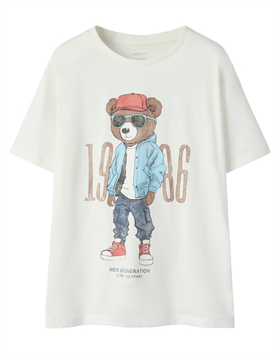 Name It - NKMDobs T-Shirt - Cloud Dancer